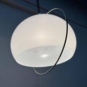 Swiss pendant lamp from the space age of the mid-century by Temde, 1960s