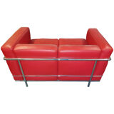 2-seater sofa LC2 from Cassina
