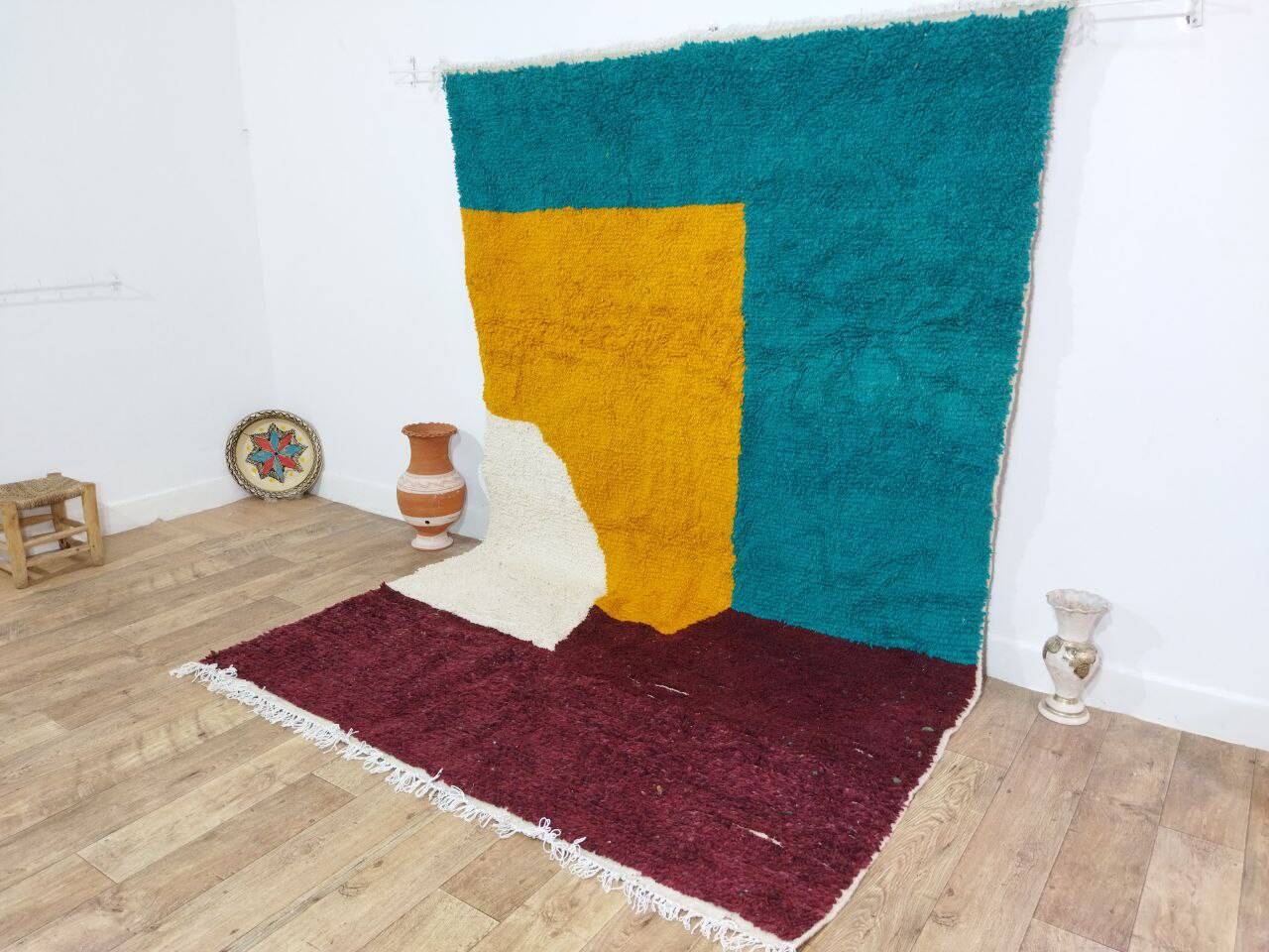 Handmade Moroccan Berber Rug 295 X 197 CM