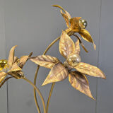 Willy Daro flower floor lamp, 1970s