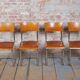 Vintage Bauhaus Chairs in Beech and Chrome, Czech, 1930s, Set of 8