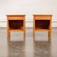 Pair of bedside tables