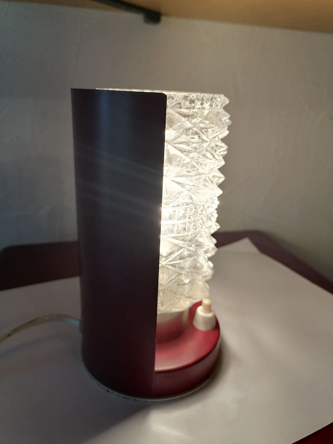 Vintage 1960s bedside desk lamp