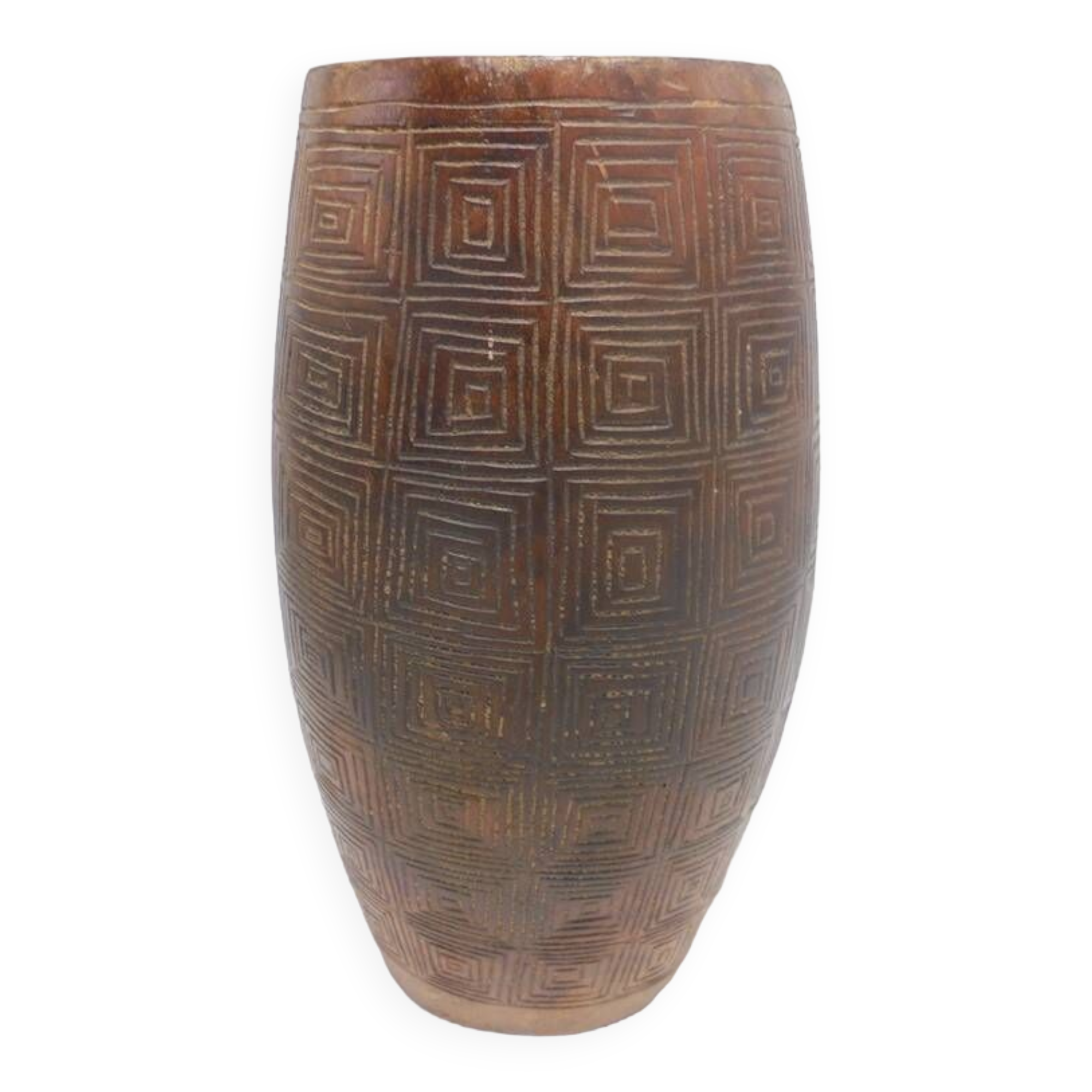 Wooden vase