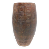 Wooden vase