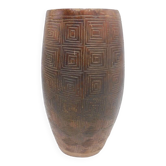 Wooden vase