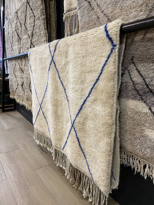 tapis berbère béni ouarain 182 x 132cm