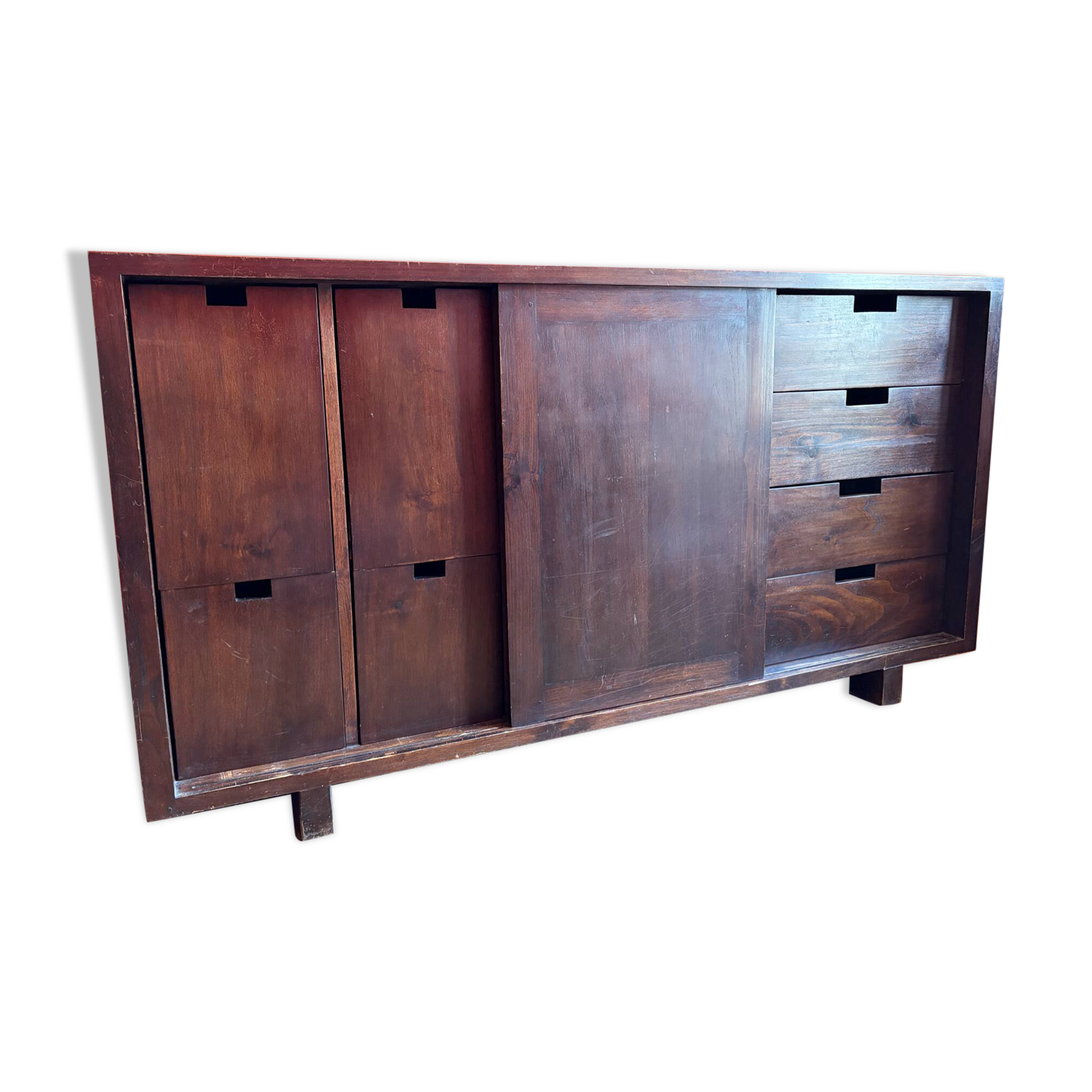 Buffet / TV unit in solid wood – Numerous storage options