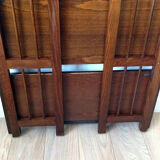 Wooden foldable shelf