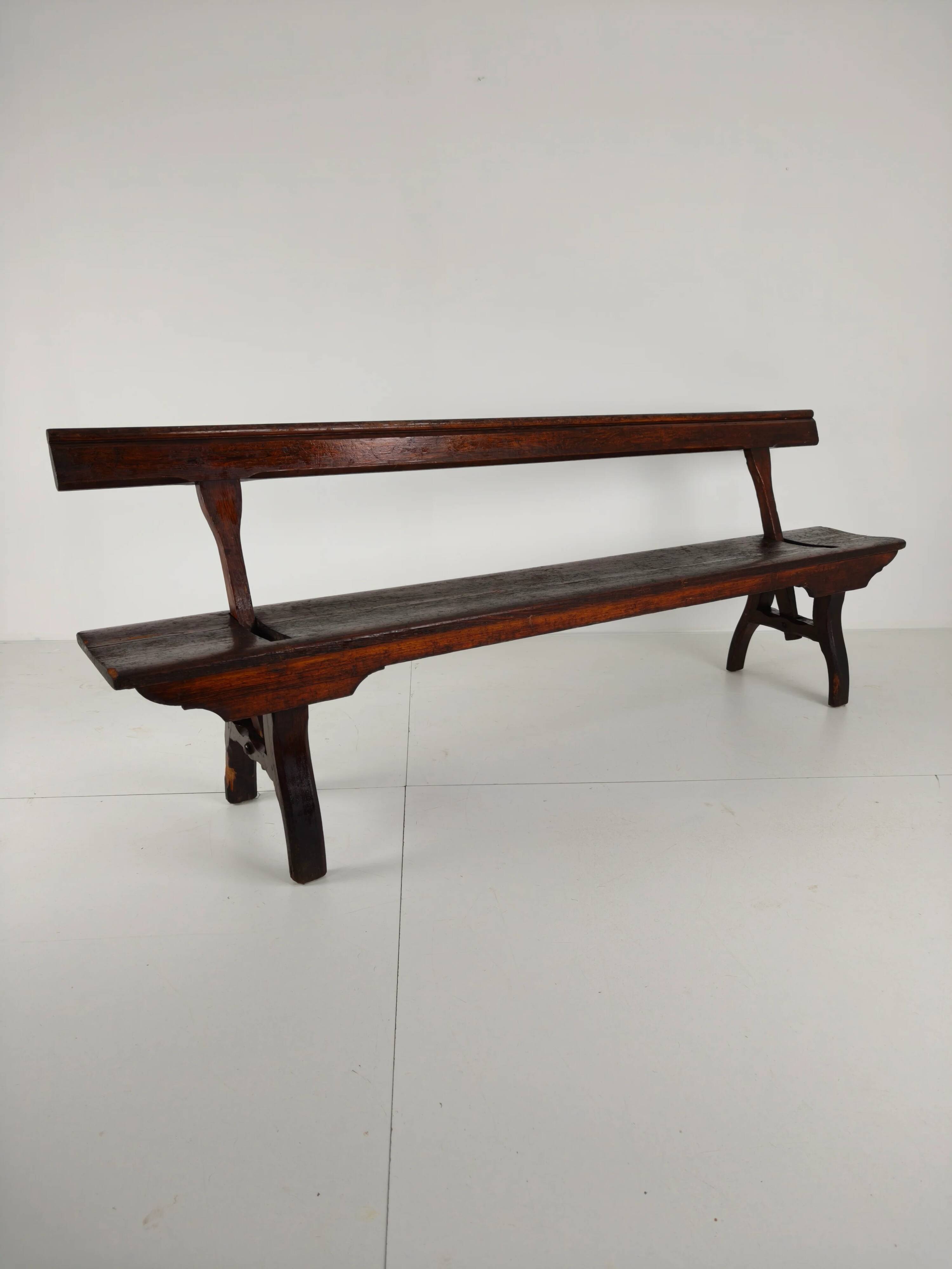 Victorian pitch pine railway bench – Halstead’s Makers, Todmorden