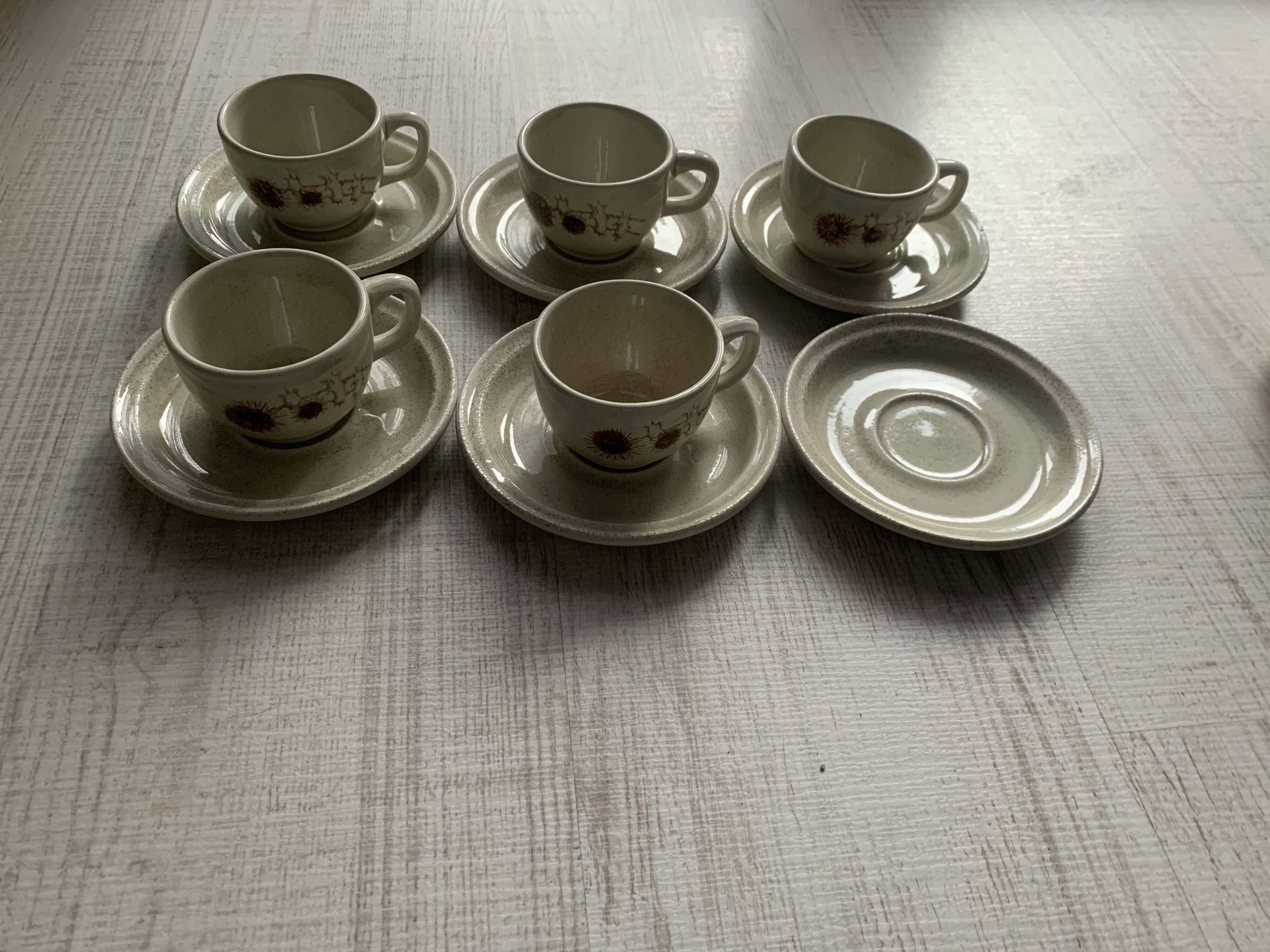 Service à café chardon sarreguemines