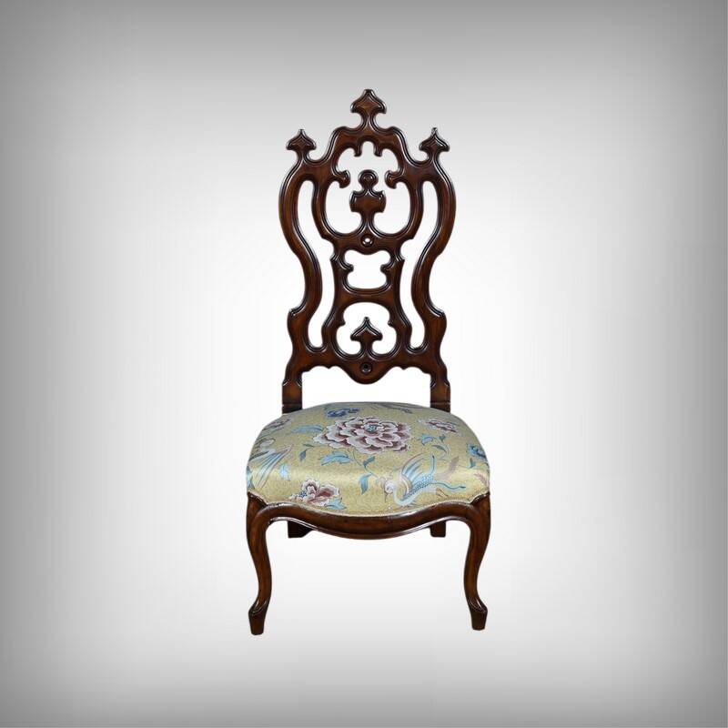 Nursing Chair in Mahogany, Napoleon III period – second half of the 19th century