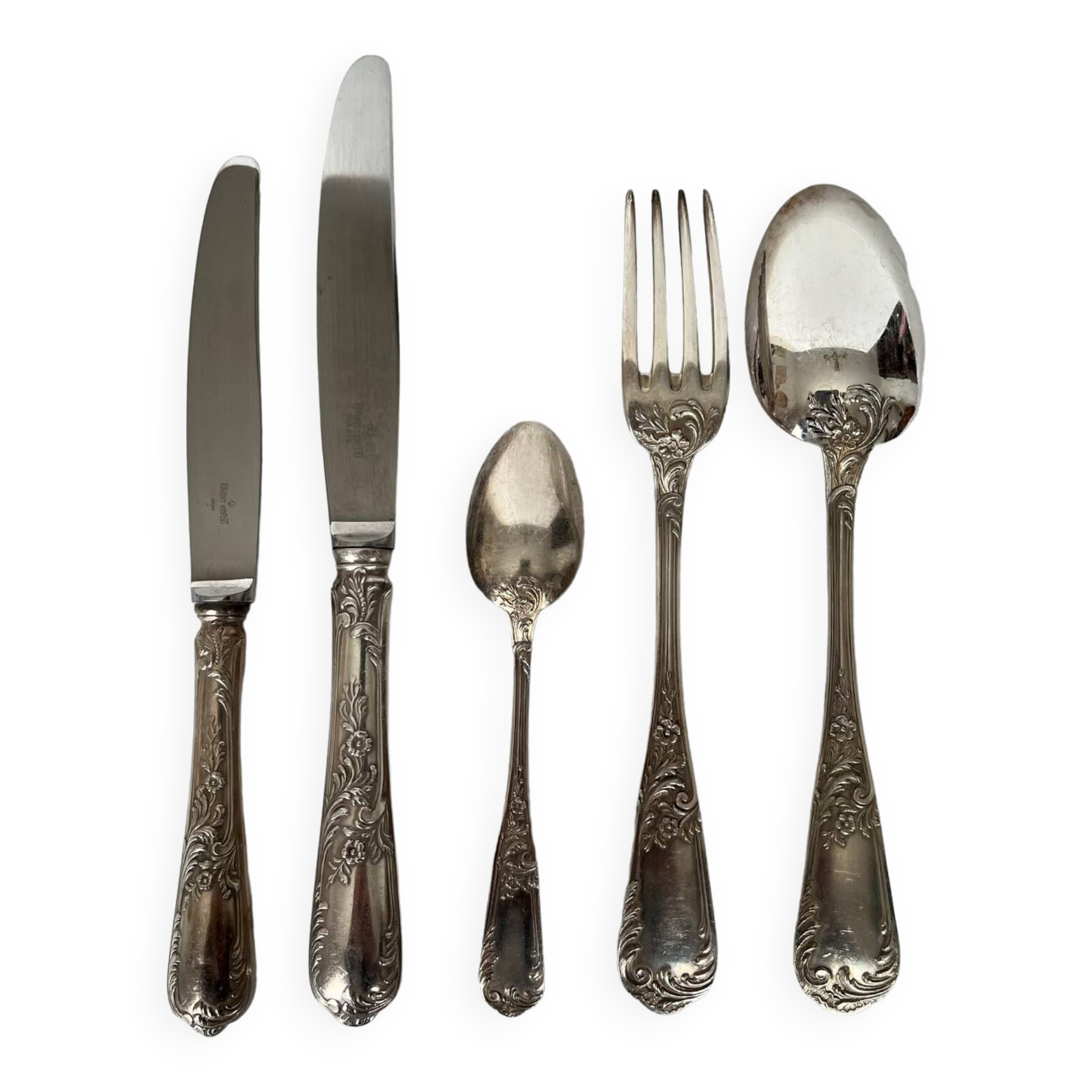 Ravinet d'Enfert silver plated cutlery set