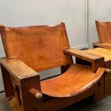 Pair of lounge chairs by Ate van Apeldoorn for Houtwerk Hattem, 1970s