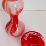 70s vase and ashtray duo