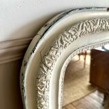 Miroir trumeau ancien Louis Philippe 104 x74