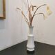 White ceramic vase bareuther vintage