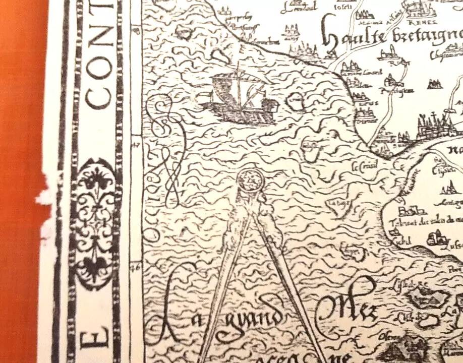 Poster / Map New description of Gaul Jean de Bonnot Paris