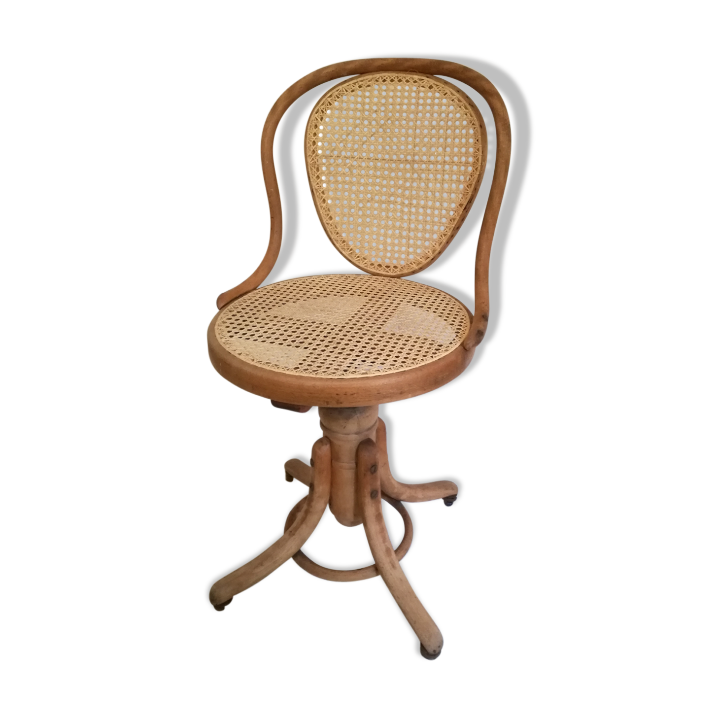 Chaise de bureau à vis pivotant n° 5101 de Thonet