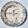 Plate Earth & Sea Seagulls & Seashells