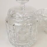 Set of 3 Art Deco crystal pieces Orrefors Simon Gate Sweden