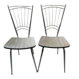 Formica chair set
