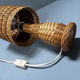Wicker lamp from the 60s