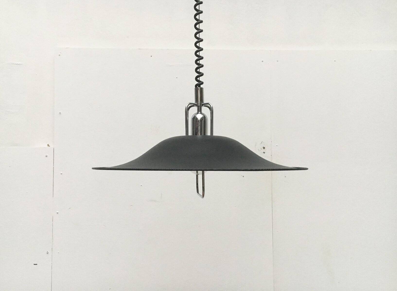Vintage German Postmodern Metal Pendant Lamp from Cosack