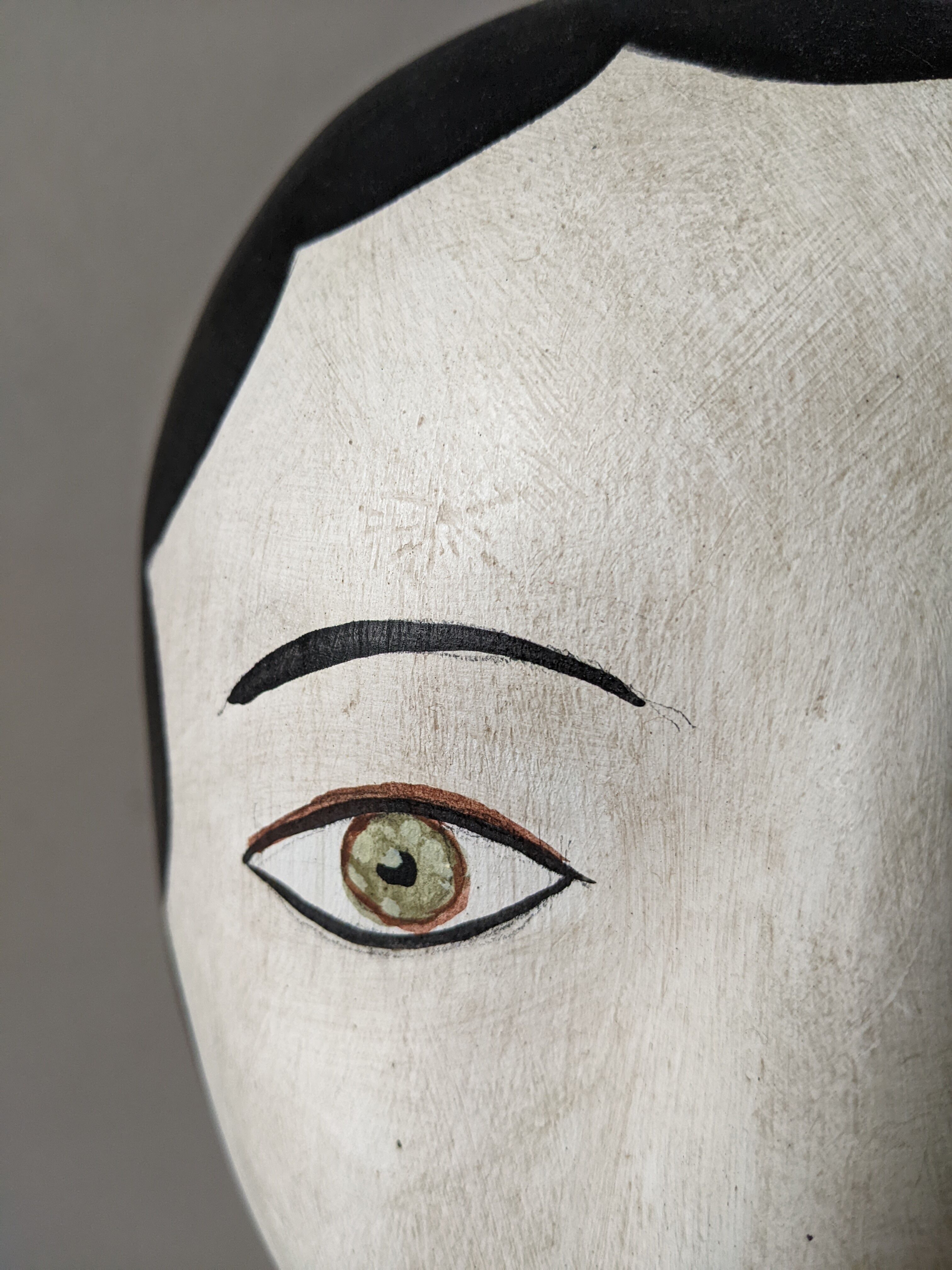 Ceramic marotte handmade bohemian country decoration