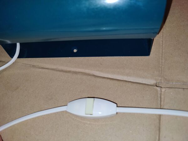 Paire d'appliques Ikea à rouleau vertes Lod type v413