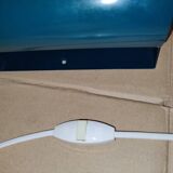 Pair of green Lod type v413 roller wall lights from Ikea.