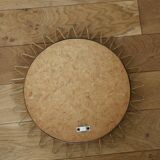 Miroir soleil laiton 1960