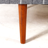 Sofa bed in vintage teak retro Danish design seat bench mid 60s/70s