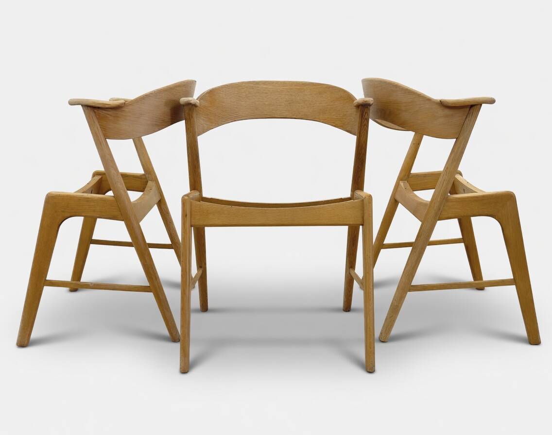 Kai Kristiansen Model 32 Dining Chairs, Korup Møbelfabrik.
