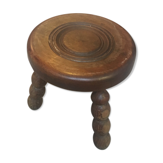 Round tripod stool