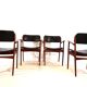 Erik Buck lot de 4 chaises de salle à manger en palissandre OD 50 pour OD Mobler