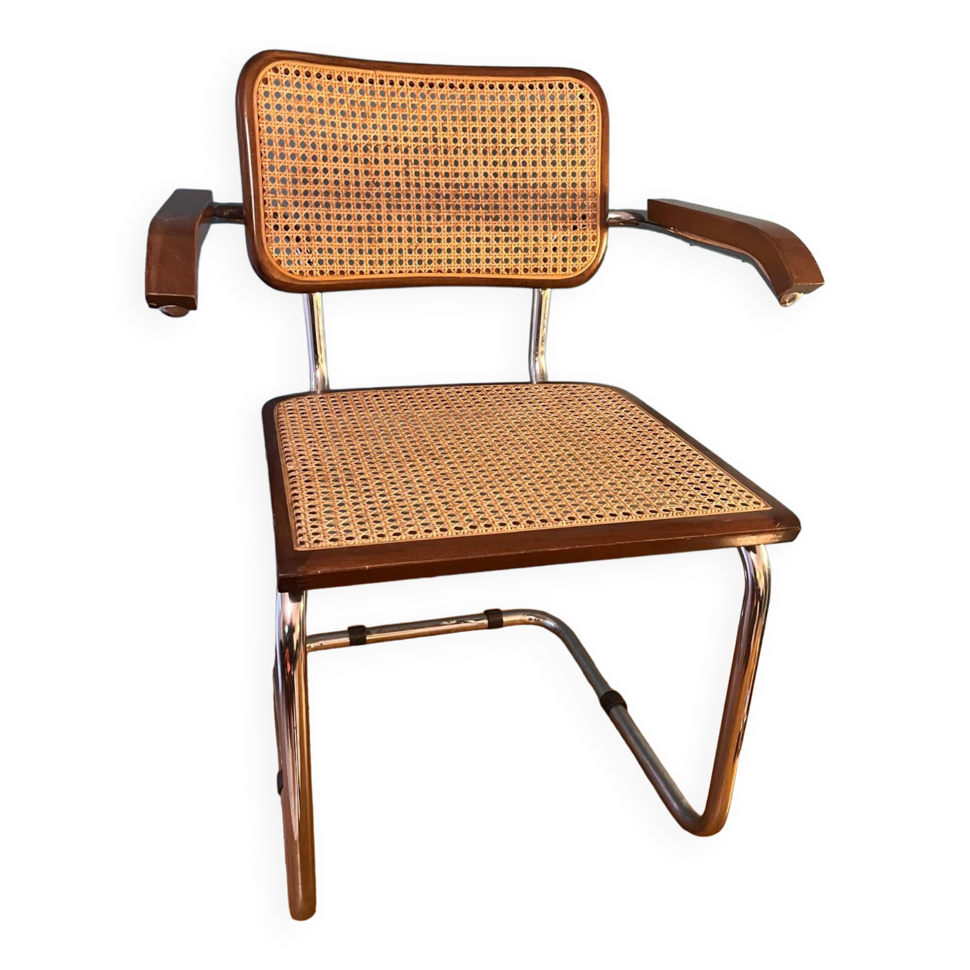 Fauteuil chaise  B 64 Marcel Breuer Cesca