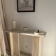 beige travertine marble console david stone marble desk console