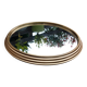 Plateau miroir rond