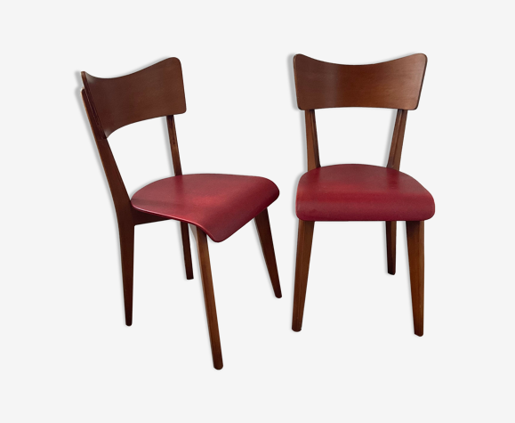 Pair of Scandinavian chairs from the 50s and 60s