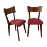 Pair of Scandinavian chairs from the 50s and 60s