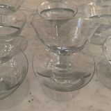 12 champagne glasses