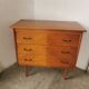 Commode des années 50 pieds compas