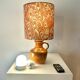 70s vintage orange lamp - wireless - suitable for outdoor use