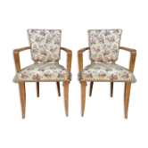 Pair of bridge chairs