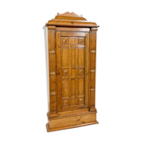 Antique oak shallow wall cabinet.