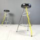 Pair of Duplex stools by Javier Mariscal for BD 1980's Memphis