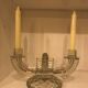 Bougeoirs 2 branches Art Deco