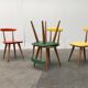 Children's table and chair set by Karla Drabsch for Kleid & Raum, 1950s, set of 5.