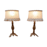 Pair of small lamps